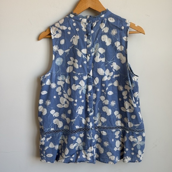 Anthropologie Vanessa Virginia Marissa Floral Top Size 12 - Picture 4 of 9